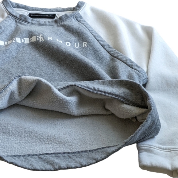 Under Armour Ladies' Colorblock Fleece Sweatshirt - Picture 7 of 13